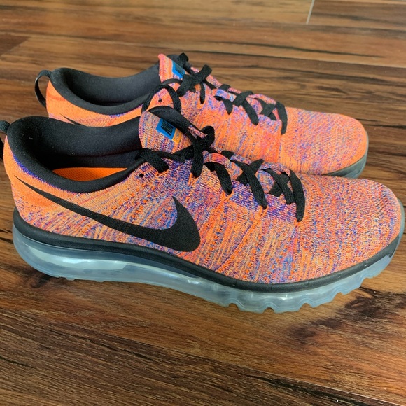 Flyknit Air Max 'Blue Concord Crimson' - Picture 2 of 7